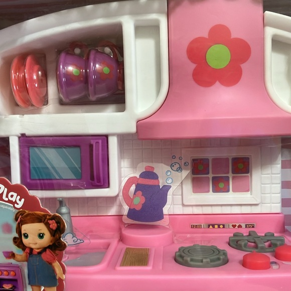 LILLY TIKES COOK AND BAKE KITCHEN BRAND NEW USE WITH LILLY, AMI AND TOMMY DOLLS - Picture 6 of 12
